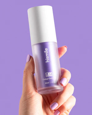 HiSmile V34 Purple Teeth Whitening Foam – Colour Corrector & Stain Remover