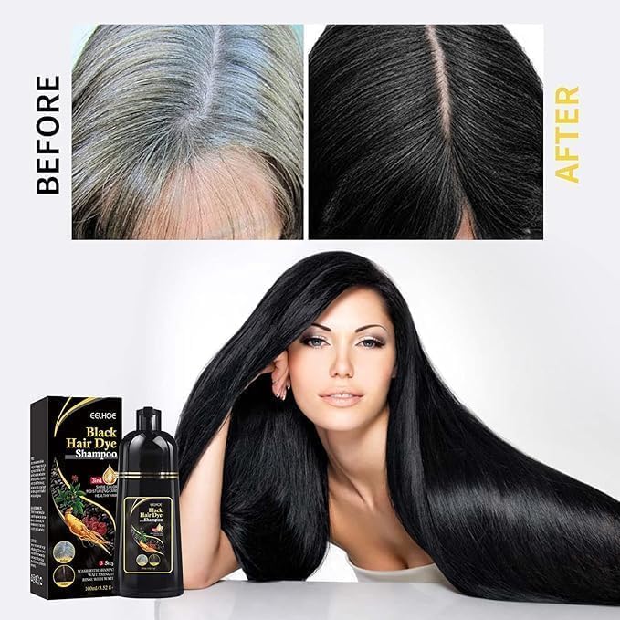 EELHOE Natural Black Dyeing Shampoo