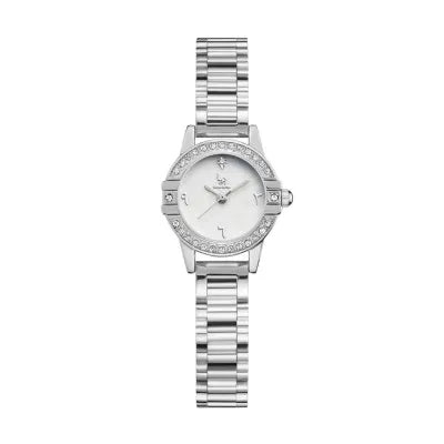 Louis Rival Elegance Women's Silver Stainless Steel Watch