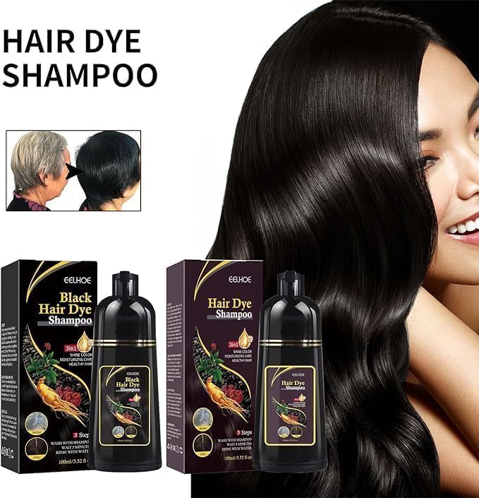 EELHOE Natural Black Dyeing Shampoo