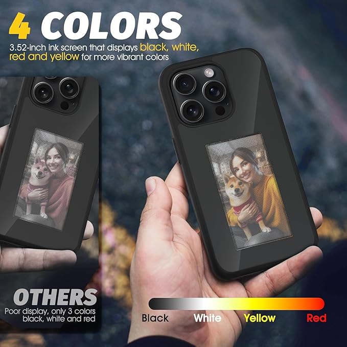 Customizable NFC E-Ink Phone Case for iphone