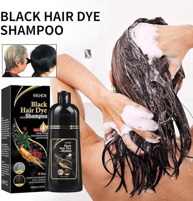 EELHOE Natural Black Dyeing Shampoo